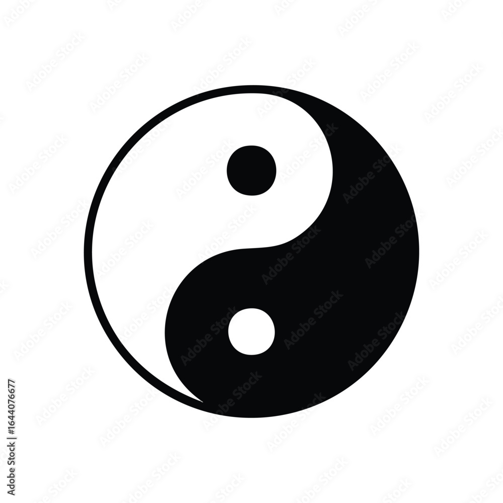 Yin Yang Balance Symbol. This iconic design represents duality, equilibrium, and the interplay of opposing forces, promoting peace and interconnectedness. Yin Yang Balance Symbol. This iconic design represents duality, equilibrium, and the interplay of opposing forces, promoting peace and interconnectedness.