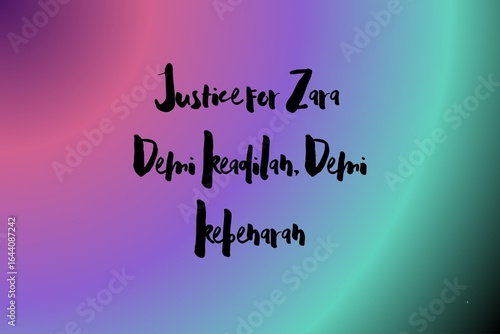 Justice for Zara – Cosmic Gradient Vibes | Equality and Truth
