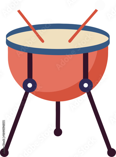 timpani kettle drum vector orchestral percussion