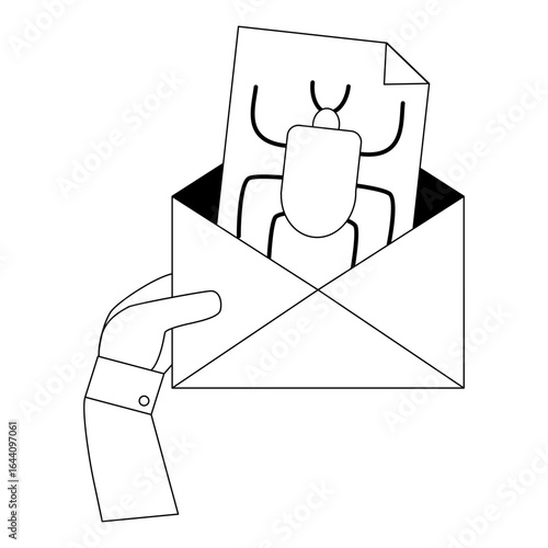 different phishing scenes and situations. Human hand with icon and image. Cyber crimes committed by hackers and hackers stealing personal data, banking credentials and information