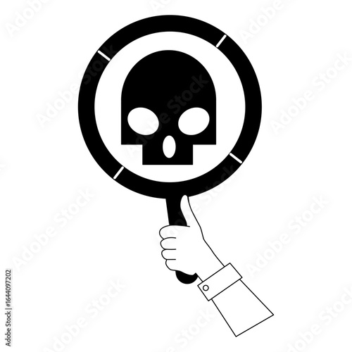 different phishing scenes and situations. Human hand with icon and image. Cyber crimes committed by hackers and hackers stealing personal data, banking credentials and information
