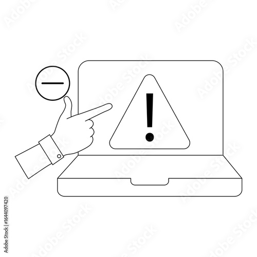 different phishing scenes and situations. Human hand with icon and image. Cyber crimes committed by hackers and hackers stealing personal data, banking credentials and information