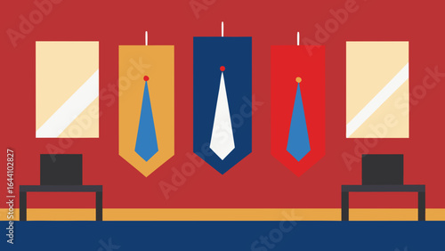 Corporate Suite with Silk Wall Hangings