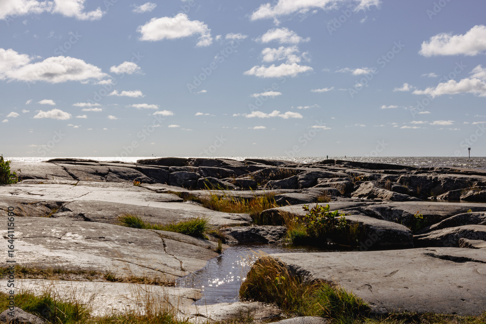 Obraz premium Cliffs at the shore