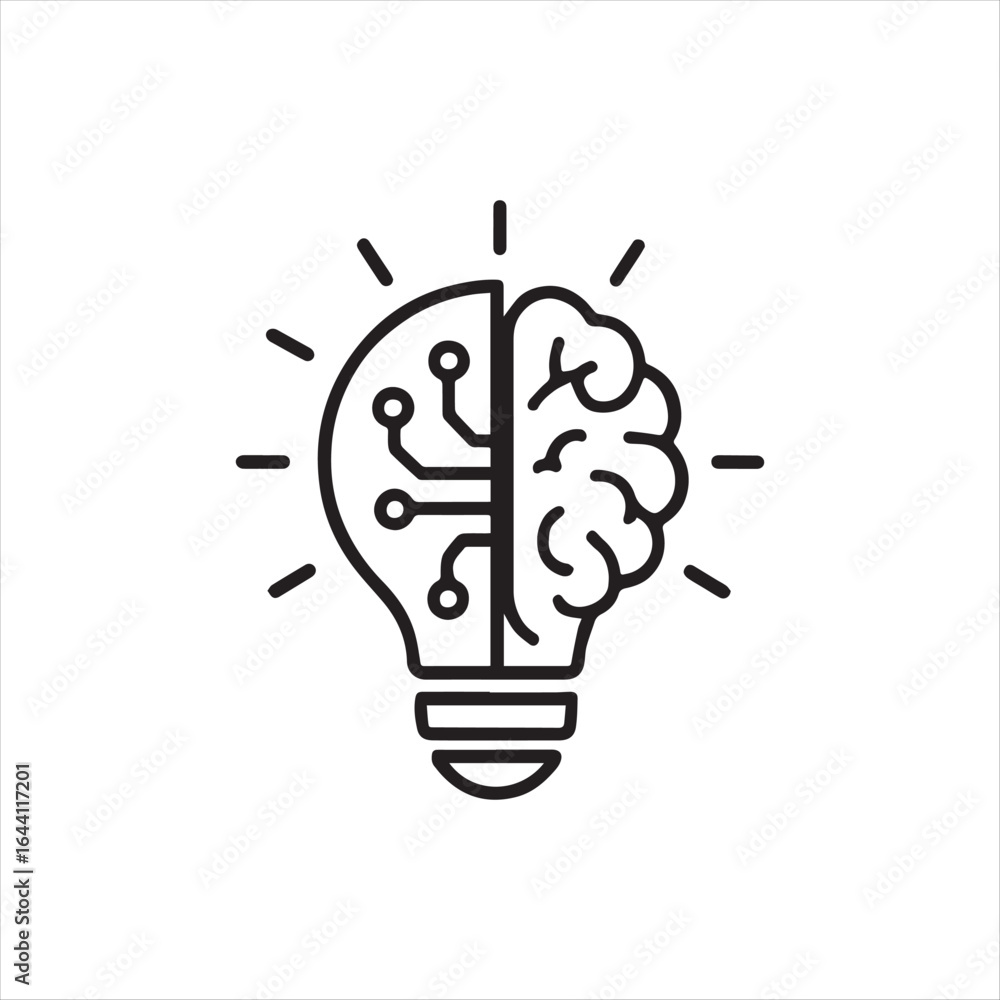 Fototapeta premium Vibrant abstract geometric lines with color gradients