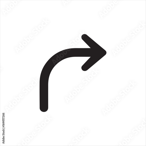 Directional arrow icons for navigation and guidance