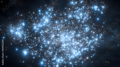 A cosmic expanse of glittering stars.