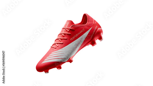 Vibrant red and white athletic footwear shoe png image downlod