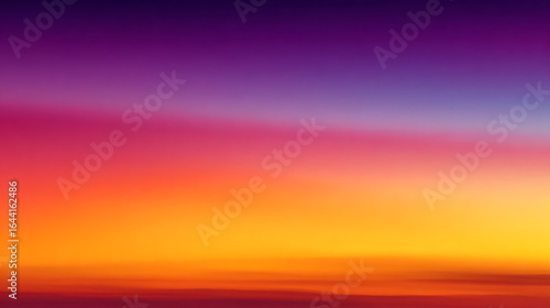 Vibrant abstract gradient of purple pink orange and yellow sky image