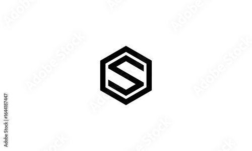 OS initial letters, monogram logo