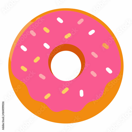 Doughnut on White Background