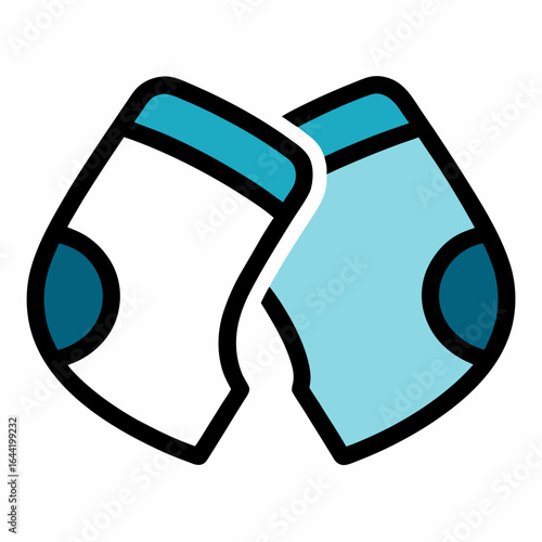 Elbow Pads on White Background