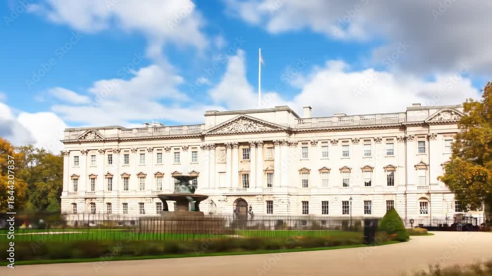 Grand historical building exterior Grand historical building exterior