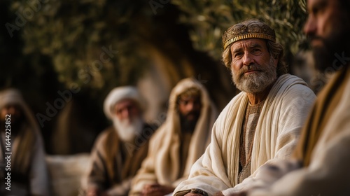 Wallpaper Mural biblical story․King David is the religious symbol of the elders of Israel's choice to become a wise and righteous leader, a humble lamb. Torontodigital.ca