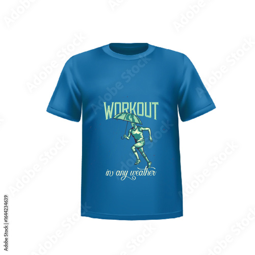Close-up of a white t-shirt featuring here could be your ad message, perfect for showcasing custom designs or promotional campaigns