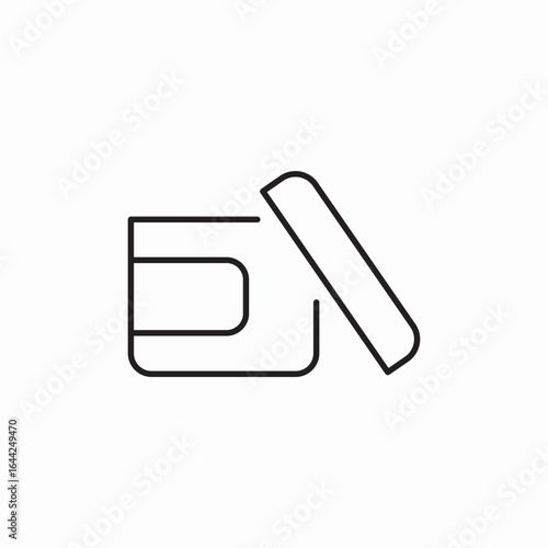 icon vector cream scrub