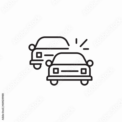 icon vector  car traffic