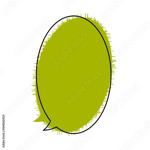 Vector illustration of speech bubbles