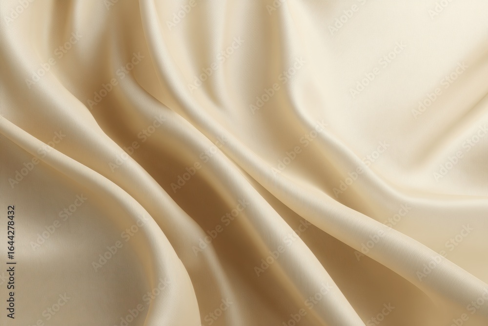 Fototapeta premium Smooth light beige solid color backdrop with natural soft gradient.