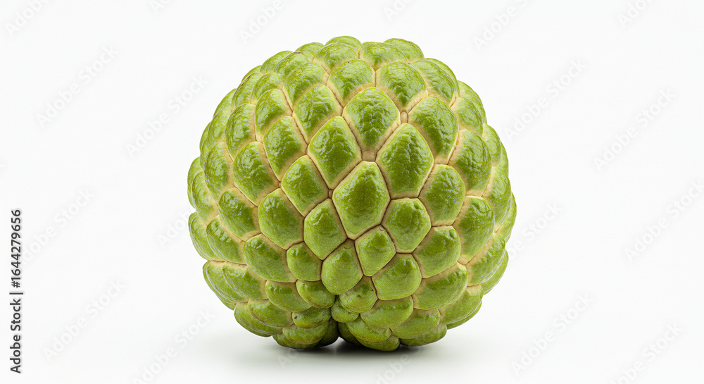Fototapeta premium Sugar apple fruit isolated on white.