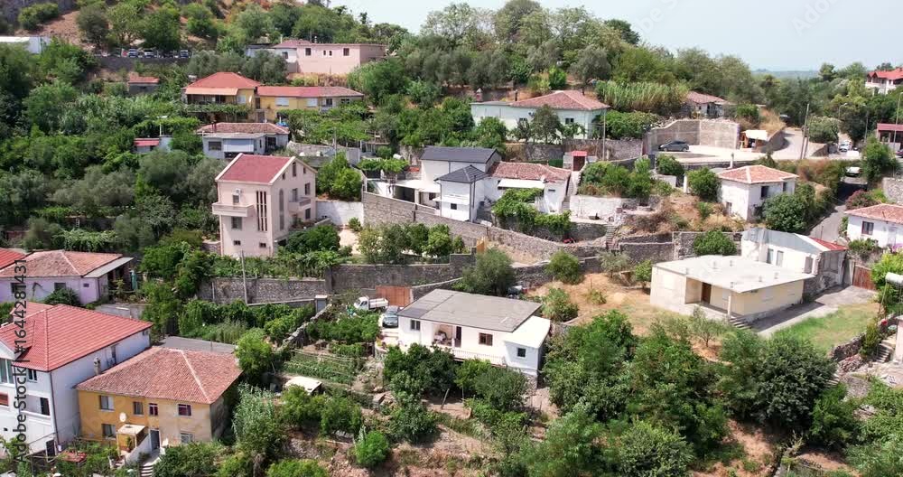 Aerial view of shkoder, Albania. Aerial view of shkoder, Albania.