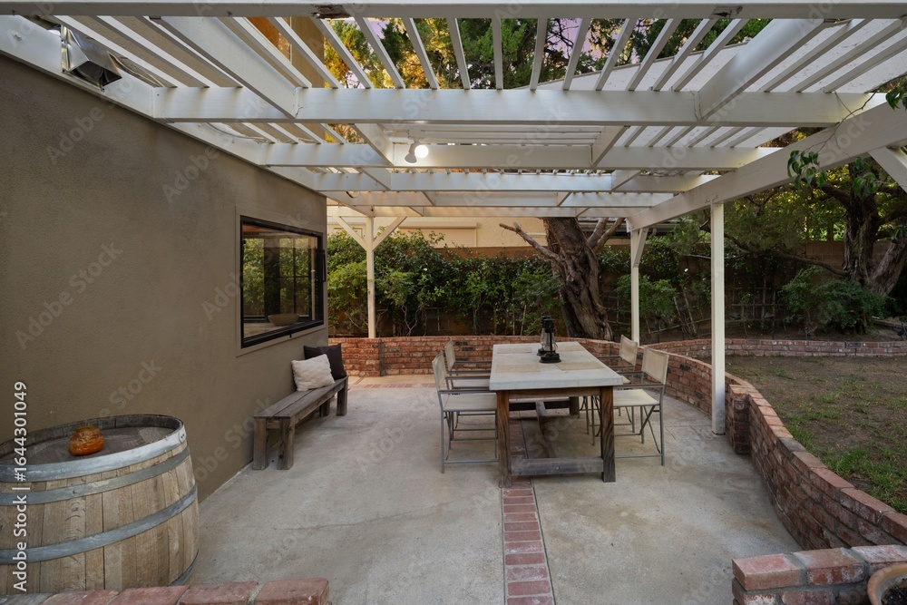 Fototapeta premium Outdoor Living Space