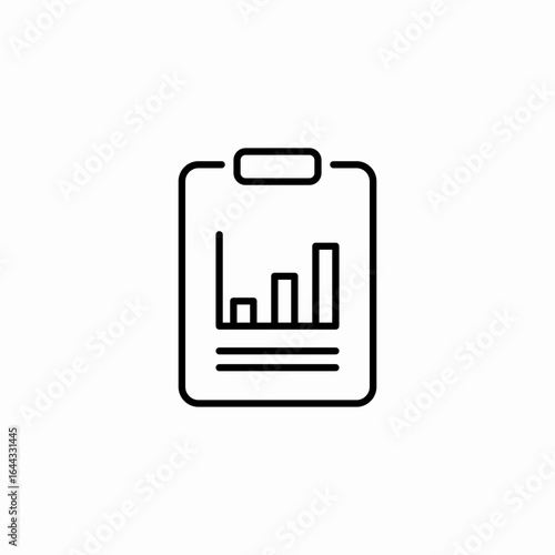 data analysis icon sign vector