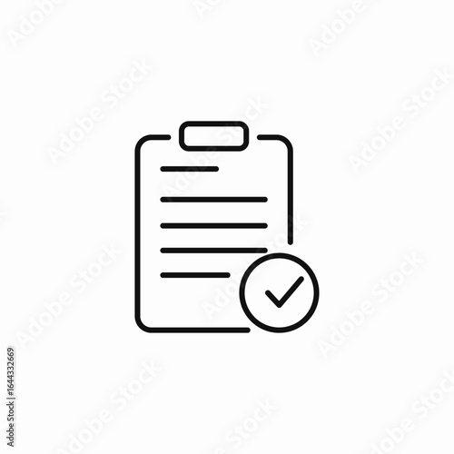 task complete icon sign vector