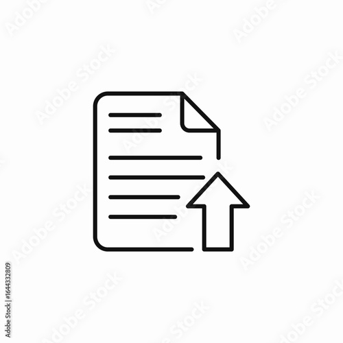 upload file icon sign vector