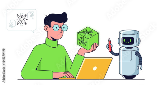 Human and Robot Collaboration in Engineering Design and Technological Advancement