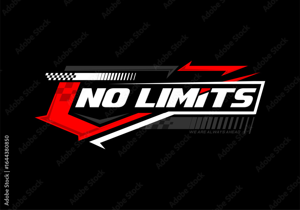 Obraz premium no limits racing development