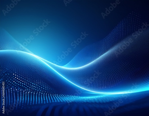 abstract blue background with light dots and waves creating a soft texture delivering a calm futuristic vibe perfect for finance tech clean ui or wellness themed branding