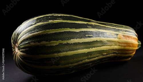 Wallpaper Mural striped squash vegetable isolated studio shot dark background food photography Torontodigital.ca