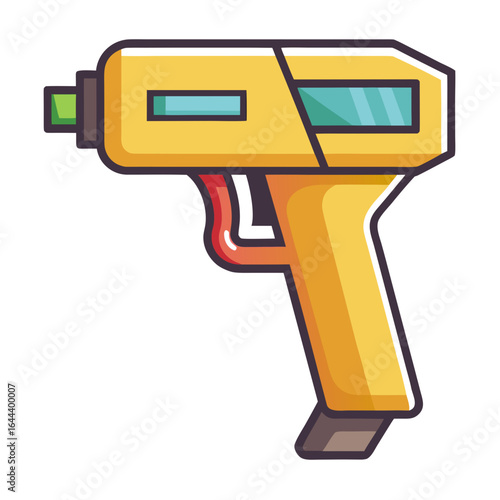 Vector design versatile foam gun efficient amp precision