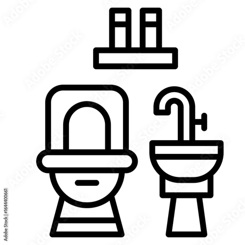 Bathroom Hygiene Reminder Icon