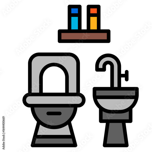 Toilet Paper Icon