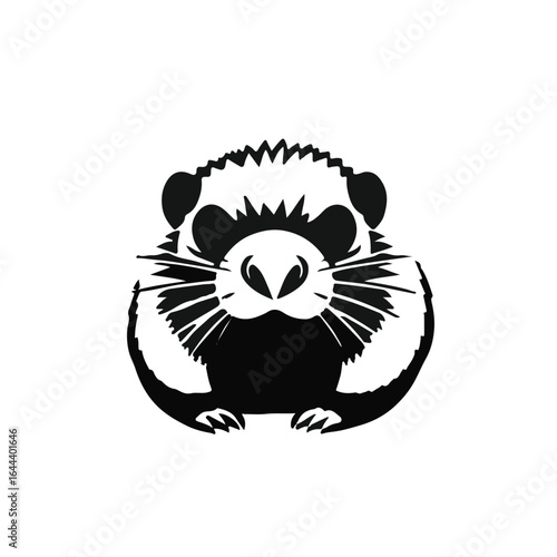 Starnosed Mole Illustration