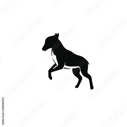 Black Springador Dog