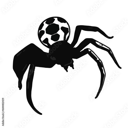 Spider Ball & Python Animal Illustration