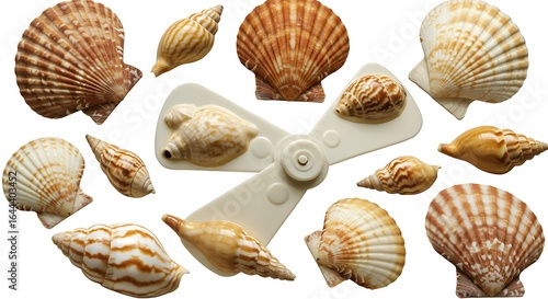 Assorted Seashells Collection for Crafting & Decor - Natural Beach Treasures
