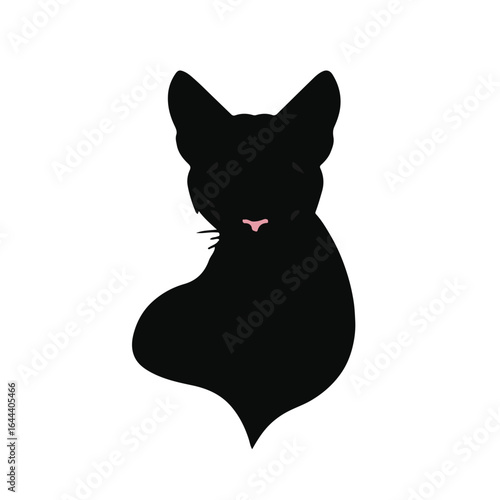 Black Serval Silhouette