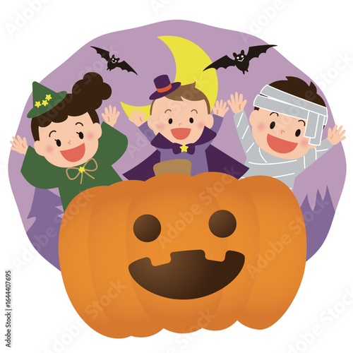 ハロウィンとこどもたち