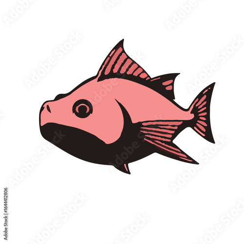 Red-Lipped Batfish Portrait