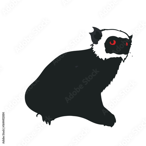 Red-Handed Tamarin Illustration