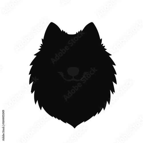 Black Pomsky Animal