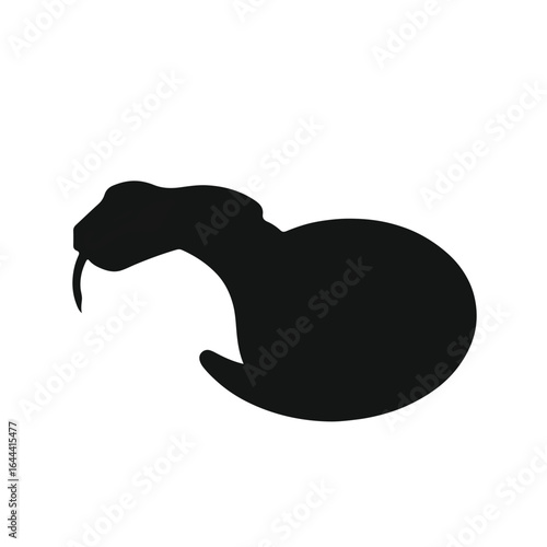 Black Pit Viper Animal