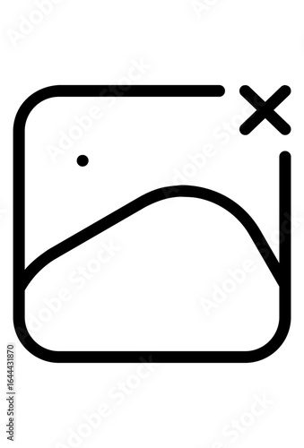 Document with a minus sign, indicating removal or deletion.
Paper icon, line through middle, signifying removal.
Scroll symbol, indicating deletion or removal of content.