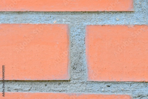 Wallpaper Mural View of brick foundation. Brick wall. Brick base. Brick background. Macro image, close-up. Concept of construction and building. Torontodigital.ca
