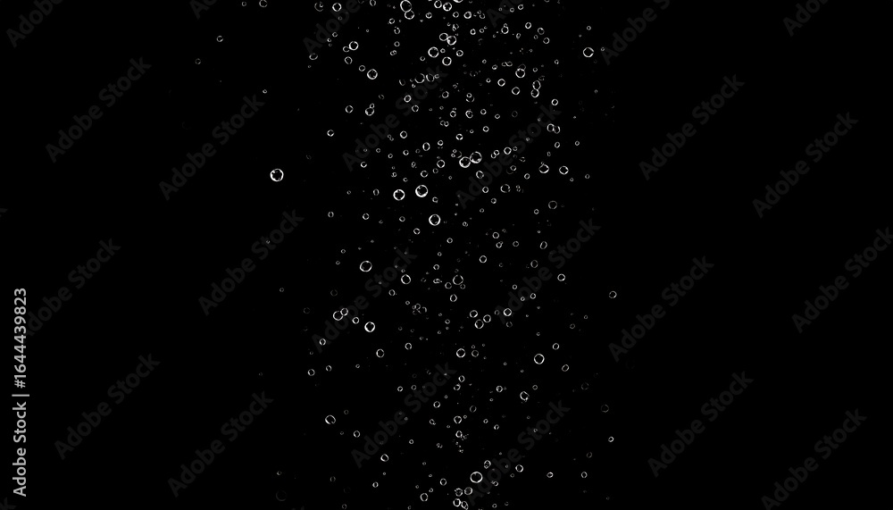 Obraz premium Abstract bubbly stream