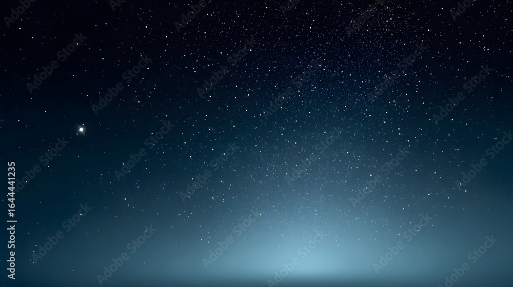 © Reyhan - Starry night sky with soft gradient.